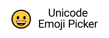 Unicode Emoji Picker Logo